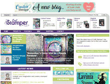 Tablet Screenshot of craftstamper.com